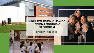 Minha experiência cursando Ciências Biomédicas na Universidade de Aveiro  MARINA FREITAS [upl. by Leid]