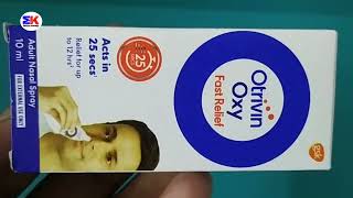 Otrivin Oxy Fast Relief Adult Nasal Spray  Otrivin Oxy Nasal Spray  Otrivin Oxy Fast Relief Adult [upl. by Arakihc]