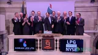 Dorian LPG Celebrates IPO on the New York Stock Exchange [upl. by Enylorac]