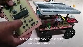 SOLAR GRASS CUTTER OVER RF REMOTE Engineering electronic diploma electrical [upl. by Alcott672]