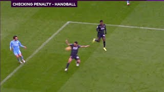 Moutinho PENALTY INCIDENT Vs Manchester City [upl. by Relyt]