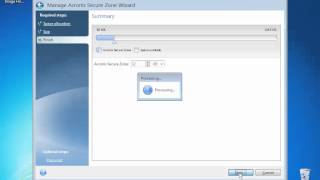 Tutorial Acronis Secure Zone Parte I [upl. by Shreve]