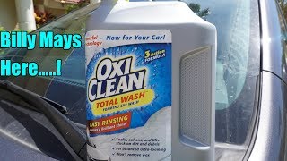 OxiClean Total Wash Car Wash Review on my 2017 Toyota Sienna SE [upl. by Tubb]