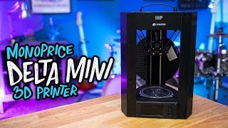 Monoprice Delta Mini 3D Printer Review Its an Odd One [upl. by Anma]