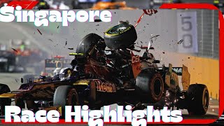 F1 2012 Singapore Grand Prix Extended Highlights [upl. by Timi]