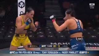 Casey ONeill vs Ariane Lipski  UFC 296 [upl. by Anah]