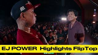 EJ POWER Highlights FlipTop trend trending Viral viralvideo [upl. by Nirroc]