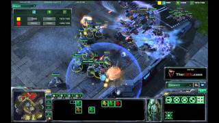 Starcraft 2 3v3 strategy 5 barracks triple Terran Rush BO  Leveraging critical mass [upl. by Wilson780]