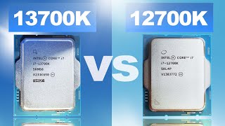 The IMPROVEMENTS and DOWNSIDES — Intel 13700K vs 12700K [upl. by Vince]