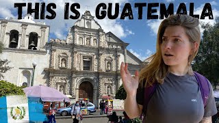 FIRST IMPRESSIONS OF GUATEMALA Arriving into Xela 🇬🇹 [upl. by Enilra]