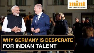 Germany To Grant Over 300 More Visas For Skilled Indians To Fight Workforce Shortage  Details [upl. by Yralih58]