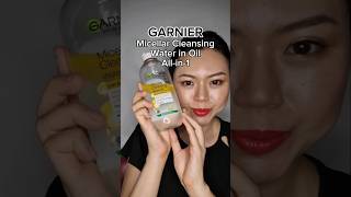 1Minute Review GARNIER Micellar Cleansing Water in Oil Allin1 Makeup Remover [upl. by Strawn]