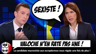 La macroniste Valérie Hayer se RIDICULISE durant son débat face à Jordan Bardella [upl. by Ardekan820]