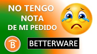 PEDIDO BETTERWARE 📌 Sin Nota de Remisión 😖😤 [upl. by Ladnar]