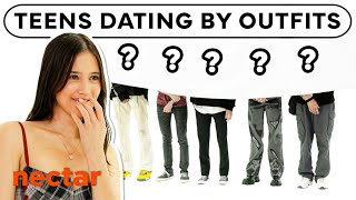 blind dating 7 guys by outfits teen edition  versus 1 [upl. by Dulcie]