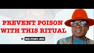 DO THIS RITUAL TO PREVENT BEEN POISONED [upl. by Roslyn]