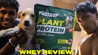 Fast and up whey protein review with pookie 🎀 in Tamil [upl. by Questa]