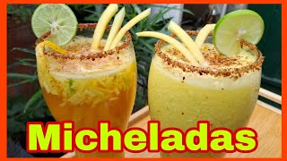 Michelada de Mango 🥭 Con y Sin Alcohol Ideal Pa la Caló [upl. by Inele]