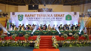 Highlight Wisuda UIR Periode III Tahun 2023 [upl. by Hammerskjold479]