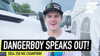 Dangerboy Deegan Speaks  Hear From the New 250 CHAMP [upl. by Ennazus]