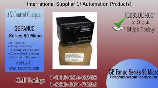 IC693UDR001 GE Fanuc Series 90 Micro Programmable Controller [upl. by Finer]