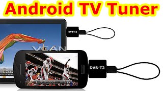 Mygica Pad TV tuner PT360 digital tv receiver watch live tv on android mobile phone and tablet APP [upl. by Etteuqram]