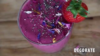 How To Make A Beetroot Smoothie Vegan amp Sugar Free [upl. by Ignaz]