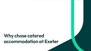 University of Exeter Catered Accommodation [upl. by Udenihc]