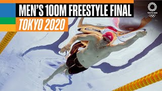 Swimming Mens 100m Freestyle Final  Tokyo 2020 Replays [upl. by Elexa]