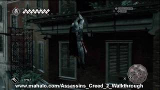 Assassins Creed 2 Walkthrough  Mission 45 By Leaps and Bounds HD [upl. by Aelc934]