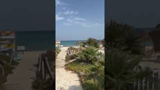 Yasmine Hammamet 🇹🇳 beach travel hammamet summer kitesurfing [upl. by Hairahcaz653]