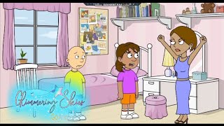 Caillou Sneaks Out To Doras HouseGrounded caillougetsgrounded goanimate caillou [upl. by Nya10]