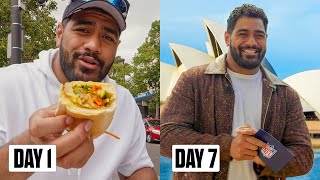 Week in the Life of a NFL Player Jordan Mailata in 🇦🇺 [upl. by Kelci]