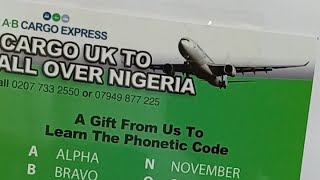 Shipping From UK to Nigeria By Air And Sea With AB Cargo Express [upl. by Emiatej311]