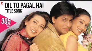 Dil To Pagal Hai Song  Shah Rukh Khan  Madhuri Karishma  Akshay  Lata Mangeshkar Udit Narayan [upl. by Kcaj429]