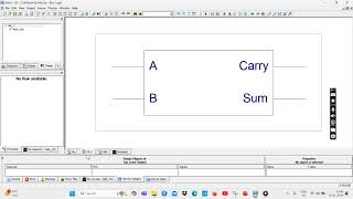 half adder using xilinx software [upl. by Ibloc]