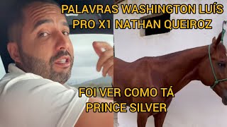 PALAVRAS WASHINGTON LUIS PRO X1 NATHAN QUEIROZ [upl. by Idnak478]