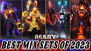 BEST MIXED SETS OF DOTA 2 HISTORY and ARCANAS 2023  Free Giveaway 4 [upl. by Curhan823]