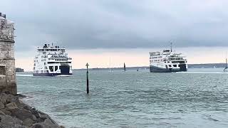 Wight link ferries ⛴️ [upl. by Madge]