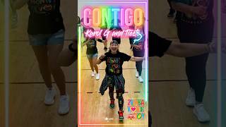 Zumba Fitness  Contigo  Karol G amp Tiësto  Dance Fitness dance dancer dancevideo dancemusic [upl. by Brodie]