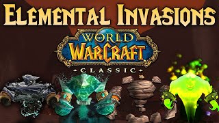 Elemental Invasions in WoW Classic [upl. by Cymbre]