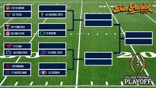 Did The College Football Playoff Committee Get The 12Team Bracket Correct  12924 [upl. by Ewold]