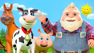 Farmer in the Dell Nursery Rhyme for Kids amp Baby Song [upl. by Rehpotsrihc509]