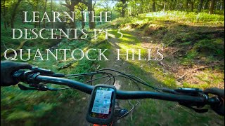 LEARN THE DESCENTS PT5 QUANTOCK HILLS  MOUNTAIN BIKING [upl. by Eleonore]