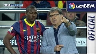 Debut de Adama Traoré con el primer equipo del FC Barcelona [upl. by Lyrrehs19]