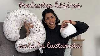 Productos básicos para la lactancia 🤱🏻  Lactancia materna [upl. by Eledoya]