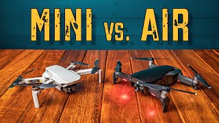 MAVIC MINI vs MAVIC AIR  IS THE MINI ACTUALLY BETTER [upl. by Sadowski376]