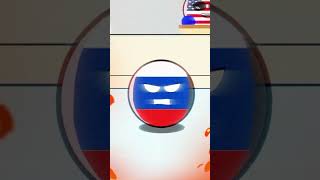 russia ukraine conflict countryballs ukraine usa russiaukrainewar [upl. by Celina986]