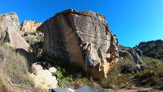 Rocklands Bouldering Sun Run 6cV5 [upl. by Mayap]