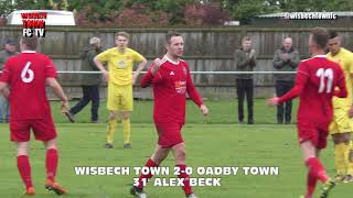 Wisbech Town vs Oadby Town  UCL  280418 [upl. by Faxan845]